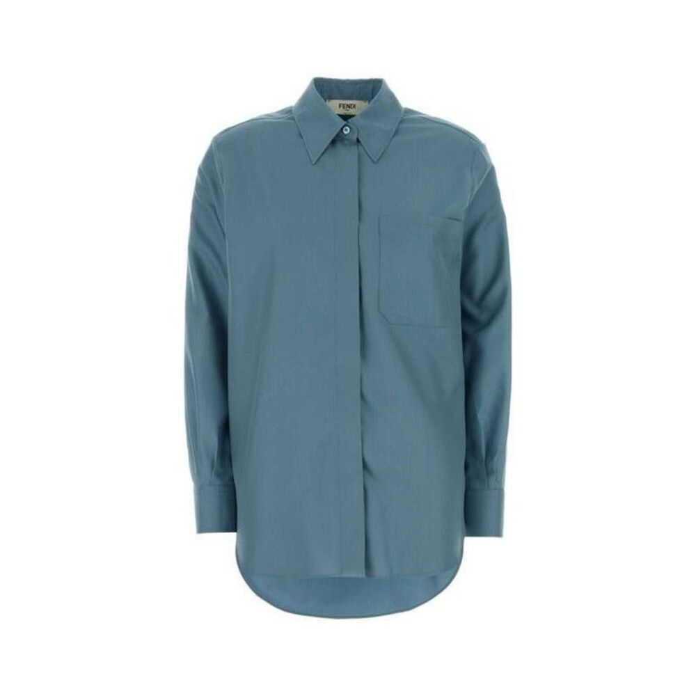 Silk Poplin Shirt